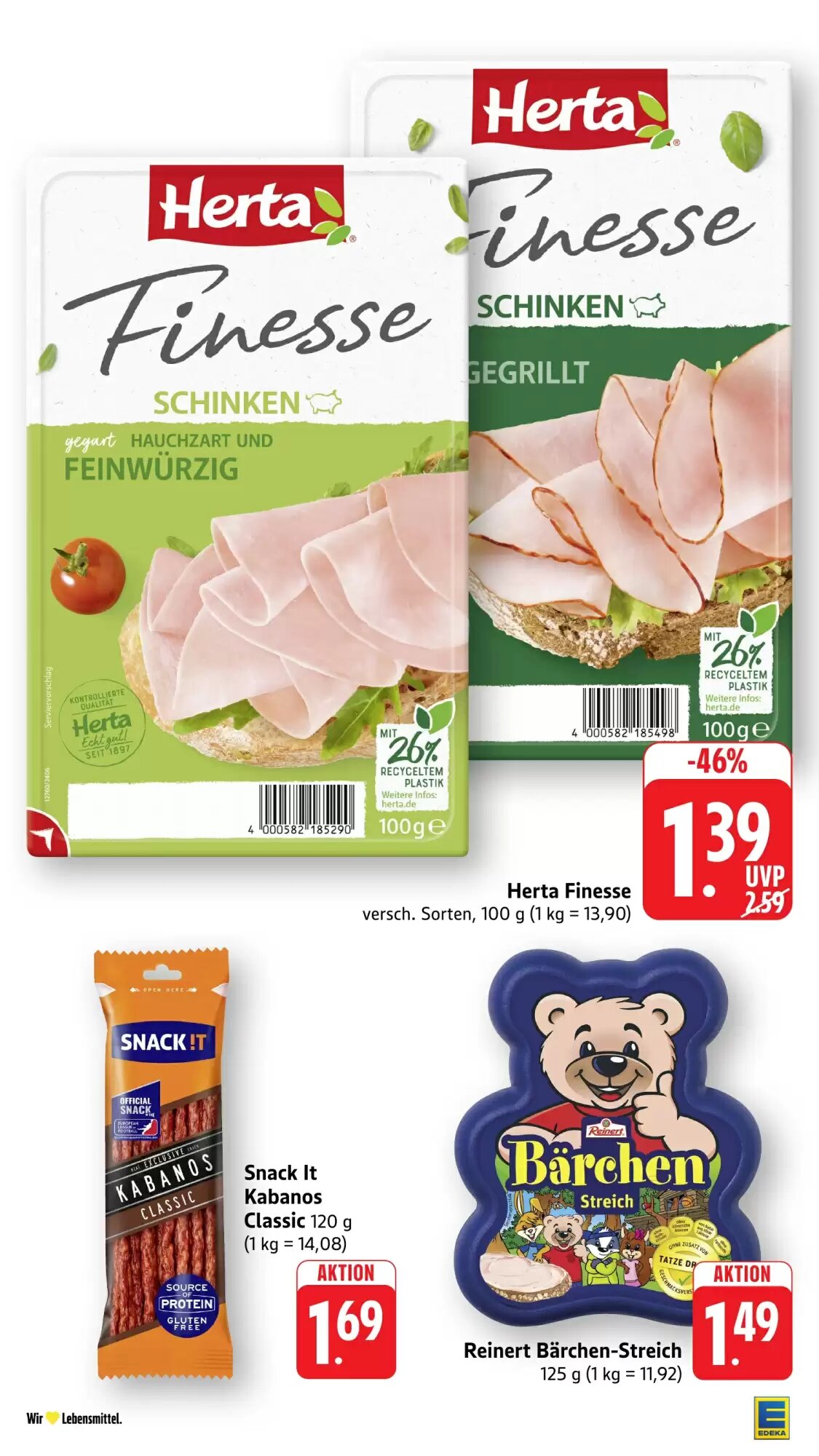 EDEKA Berger Prospekt (ab 08.06.2026) zum Blättern - Seite 18