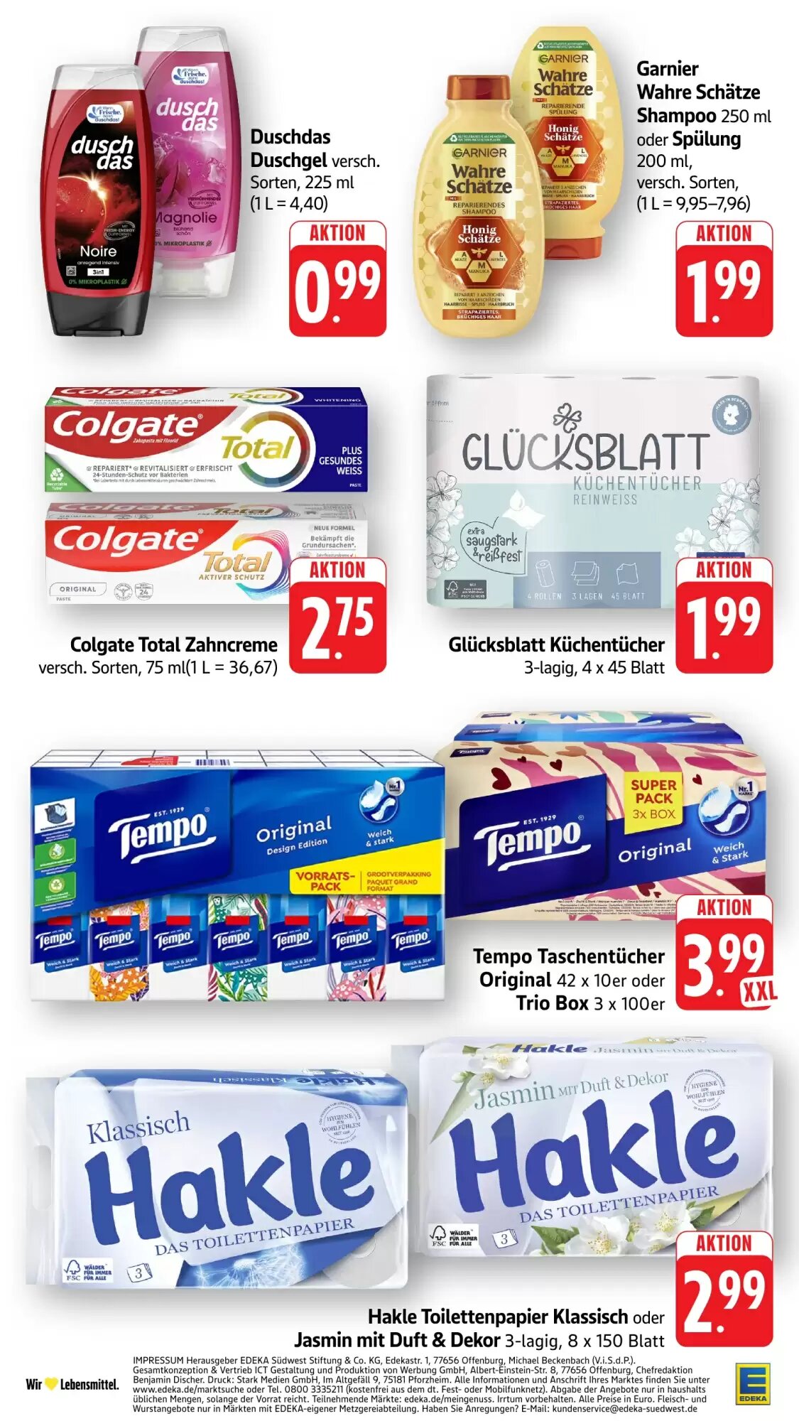 EDEKA Berger Prospekt (ab 08.06.2026) zum Blättern - Seite 42
