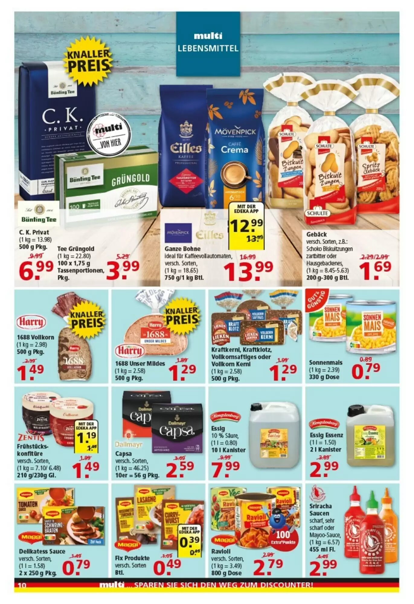 Multi Markt Prospekt (ab 08.06.2026) zum Blättern - Seite 10