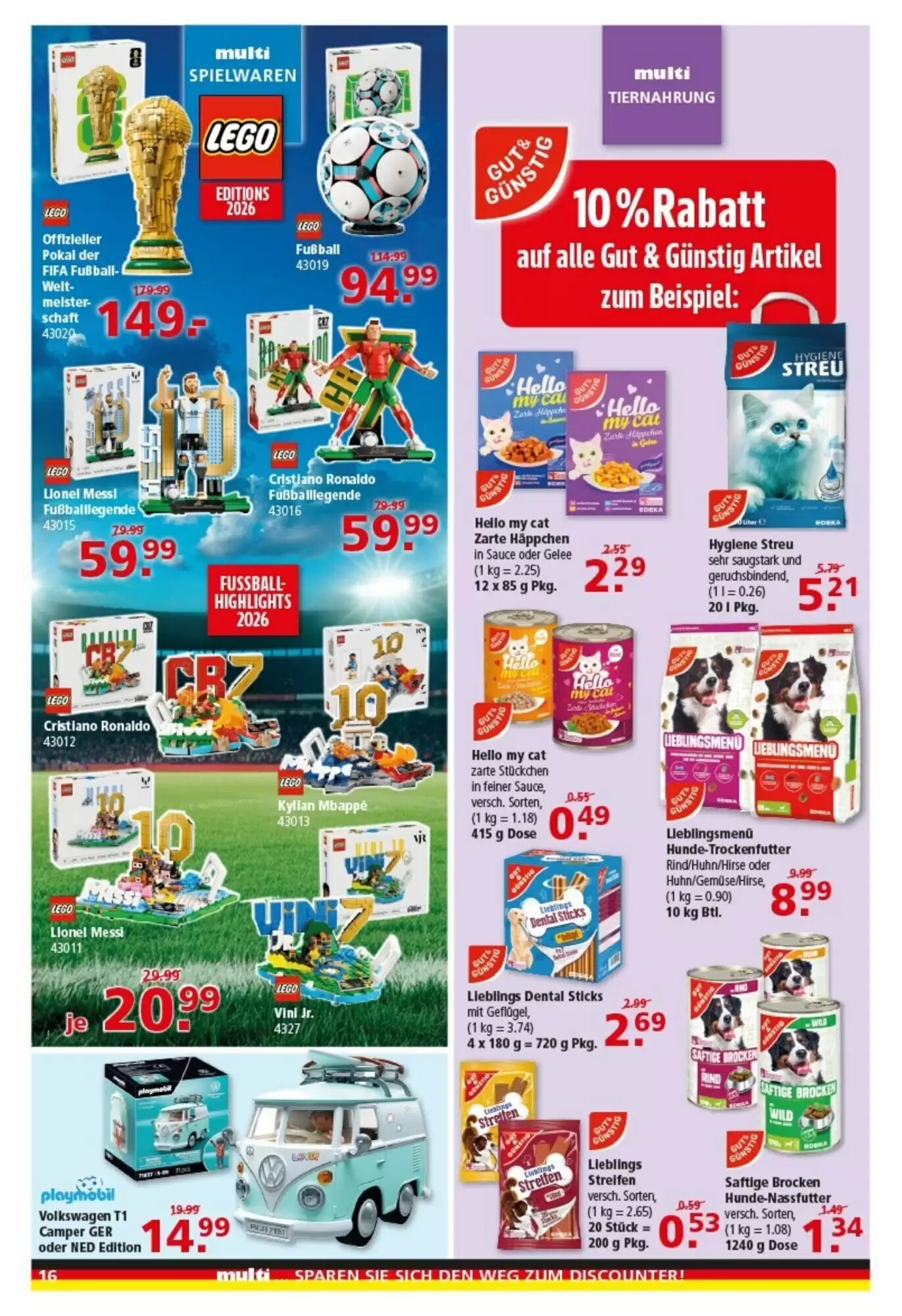Multi Markt Prospekt (ab 08.06.2026) zum Blättern - Seite 16