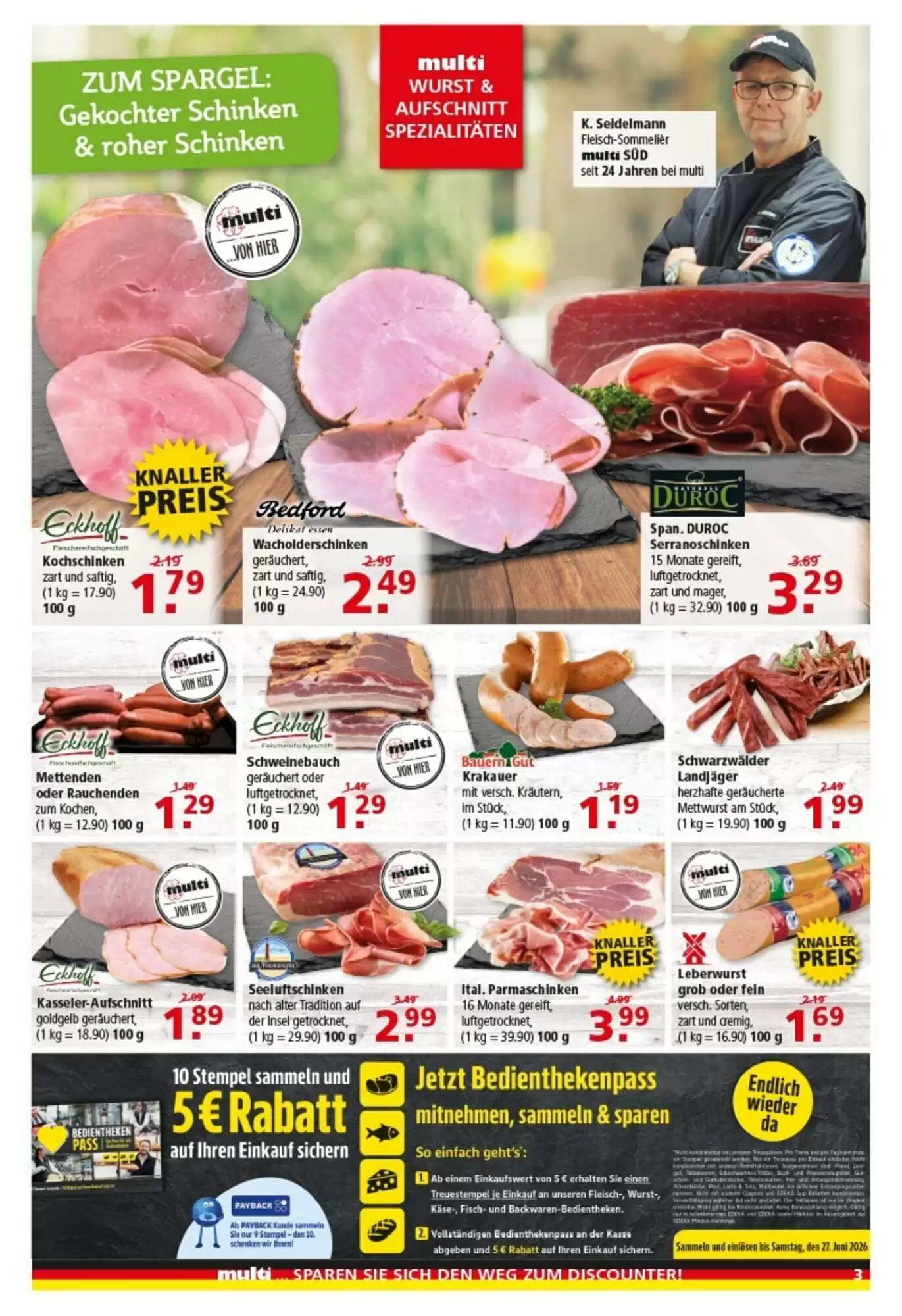 Multi Markt Prospekt (ab 08.06.2026) zum Blättern - Seite 3