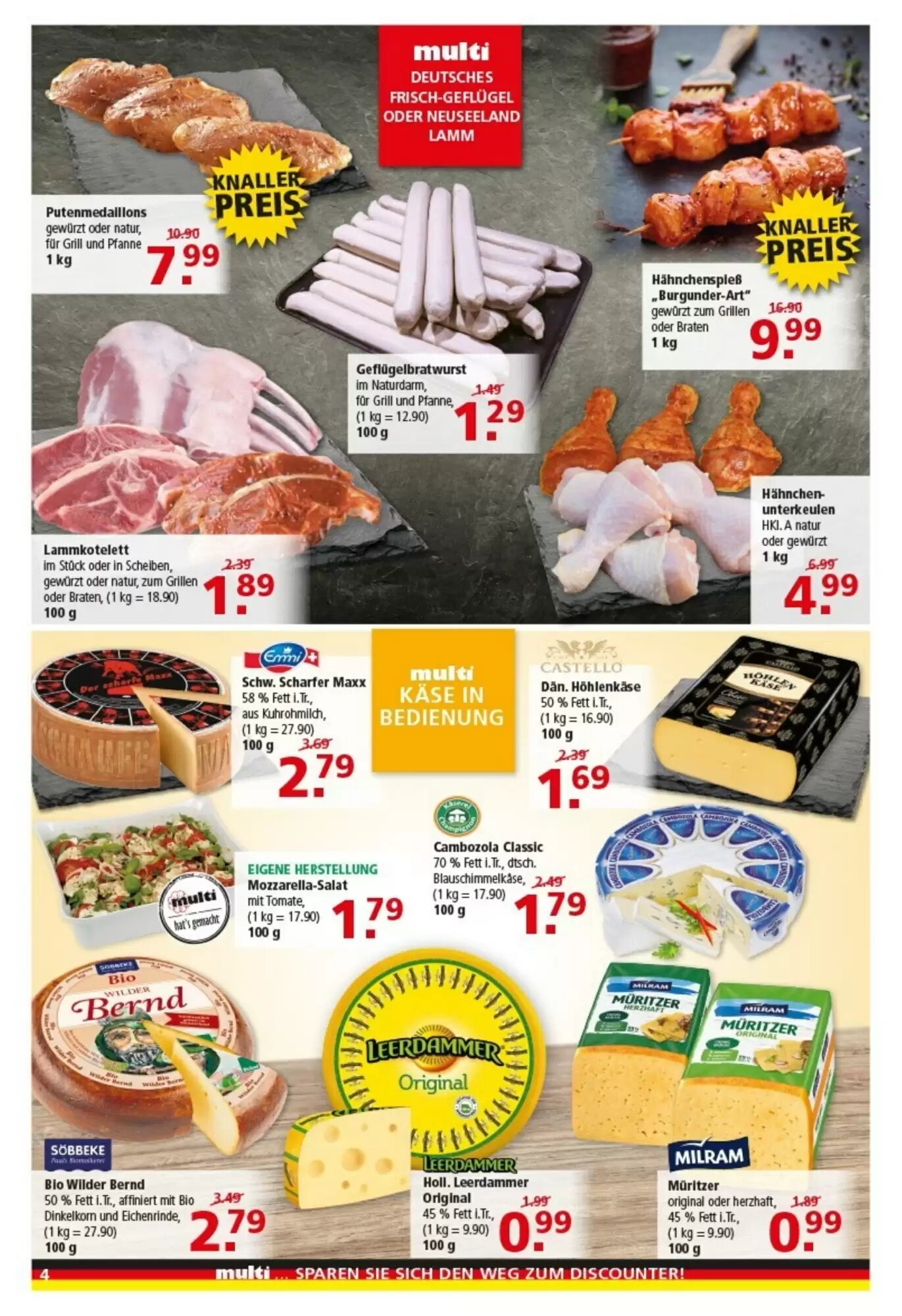 Multi Markt Prospekt (ab 08.06.2026) zum Blättern - Seite 4