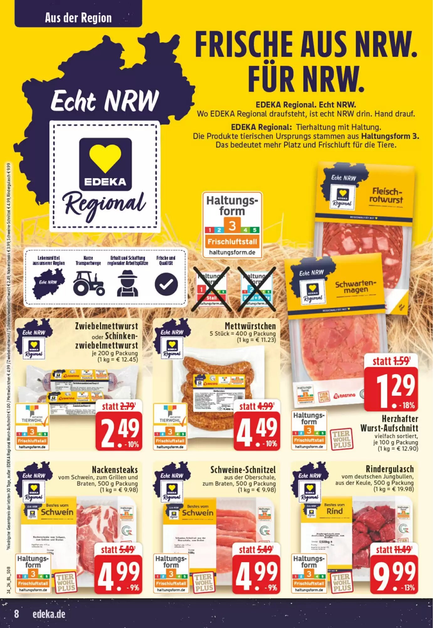 EDEKA Vogl Prospekt (ab 08.06.2026) zum Blättern - Seite 10