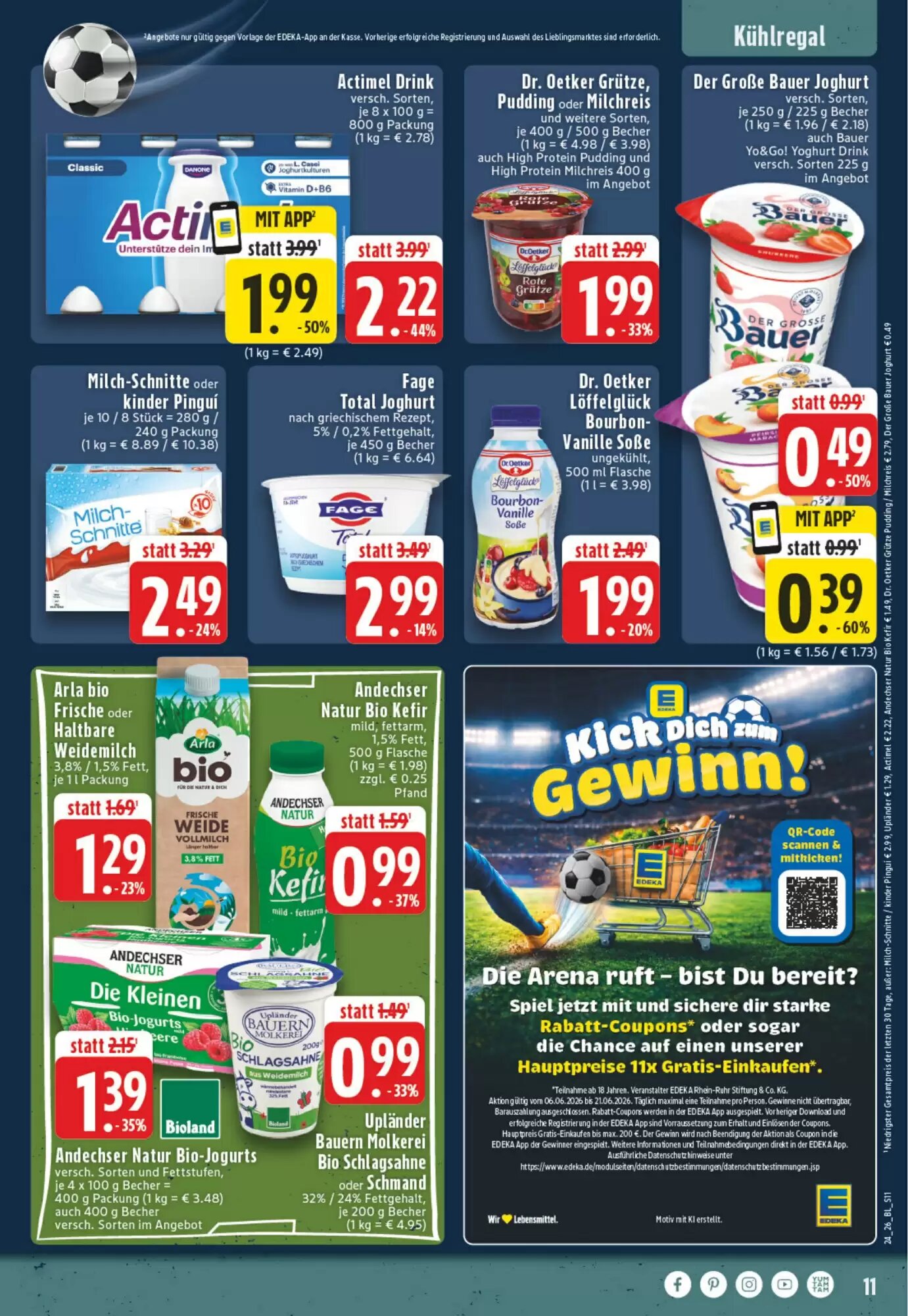 EDEKA Vogl Prospekt (ab 08.06.2026) zum Blättern - Seite 13