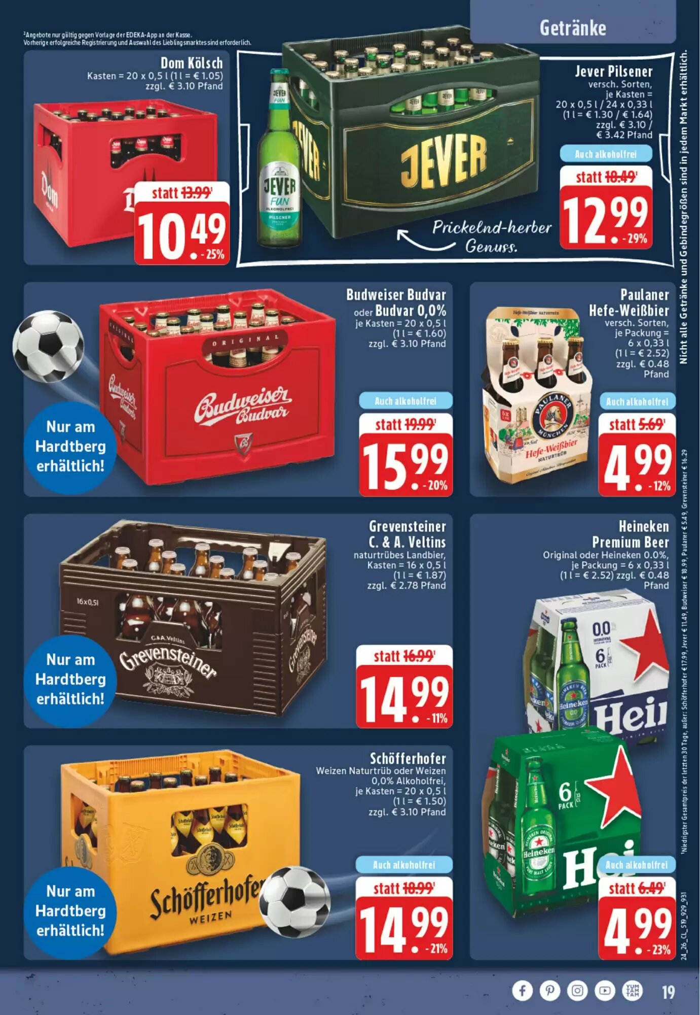 EDEKA Vogl Prospekt (ab 08.06.2026) zum Blättern - Seite 21