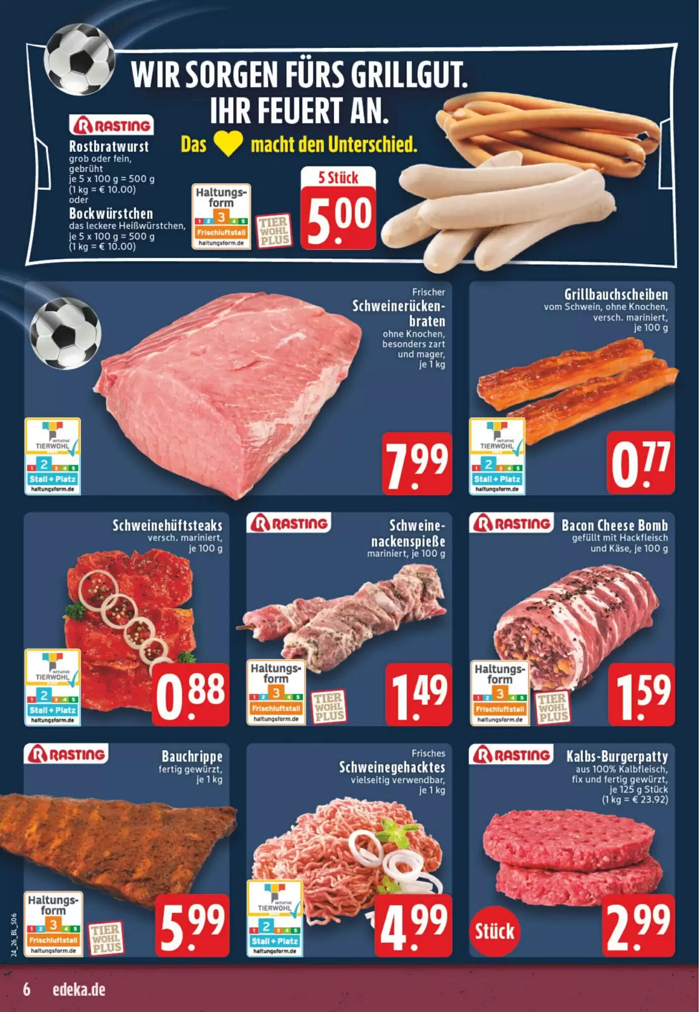 EDEKA Vogl Prospekt (ab 08.06.2026) zum Blättern - Seite 6
