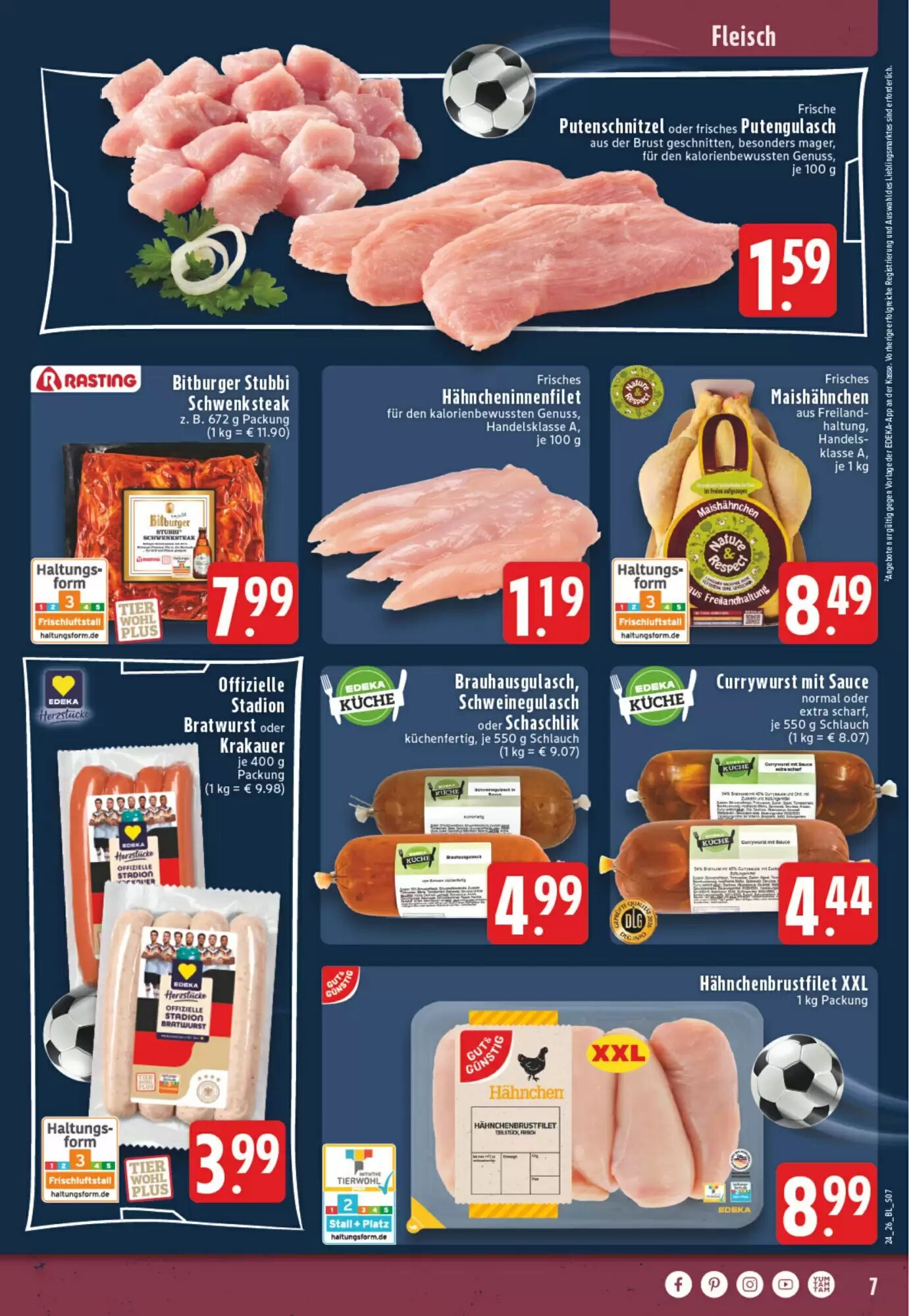 EDEKA Vogl Prospekt (ab 08.06.2026) zum Blättern - Seite 7