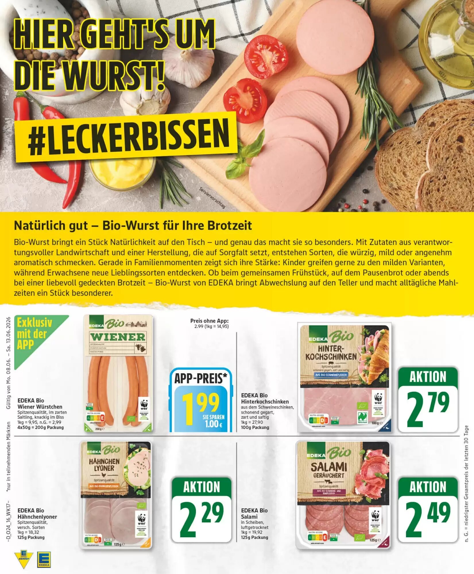 EDEKA Stralsund Prospekt (ab 08.06.2026) zum Blättern - Seite 16