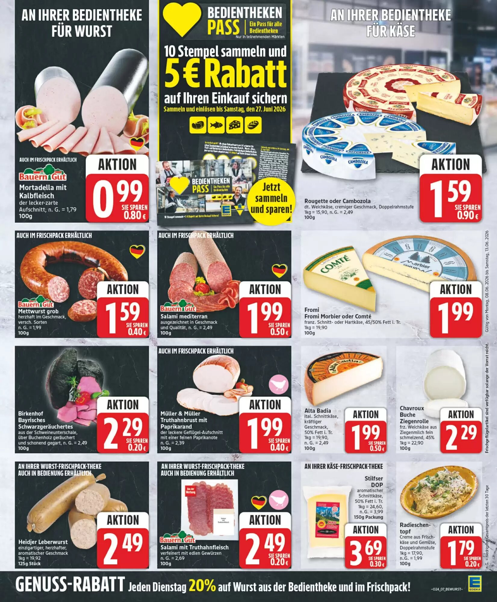 EDEKA Stralsund Prospekt (ab 08.06.2026) zum Blättern - Seite 7