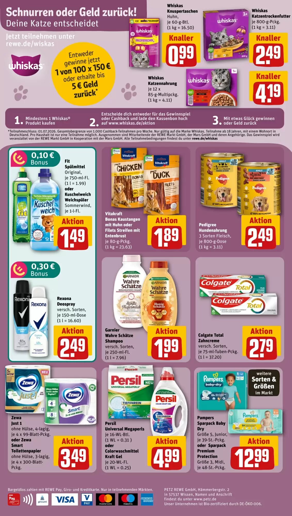 REWE PETZ Prospekt (ab 08.06.2026) zum Blättern - Seite 30