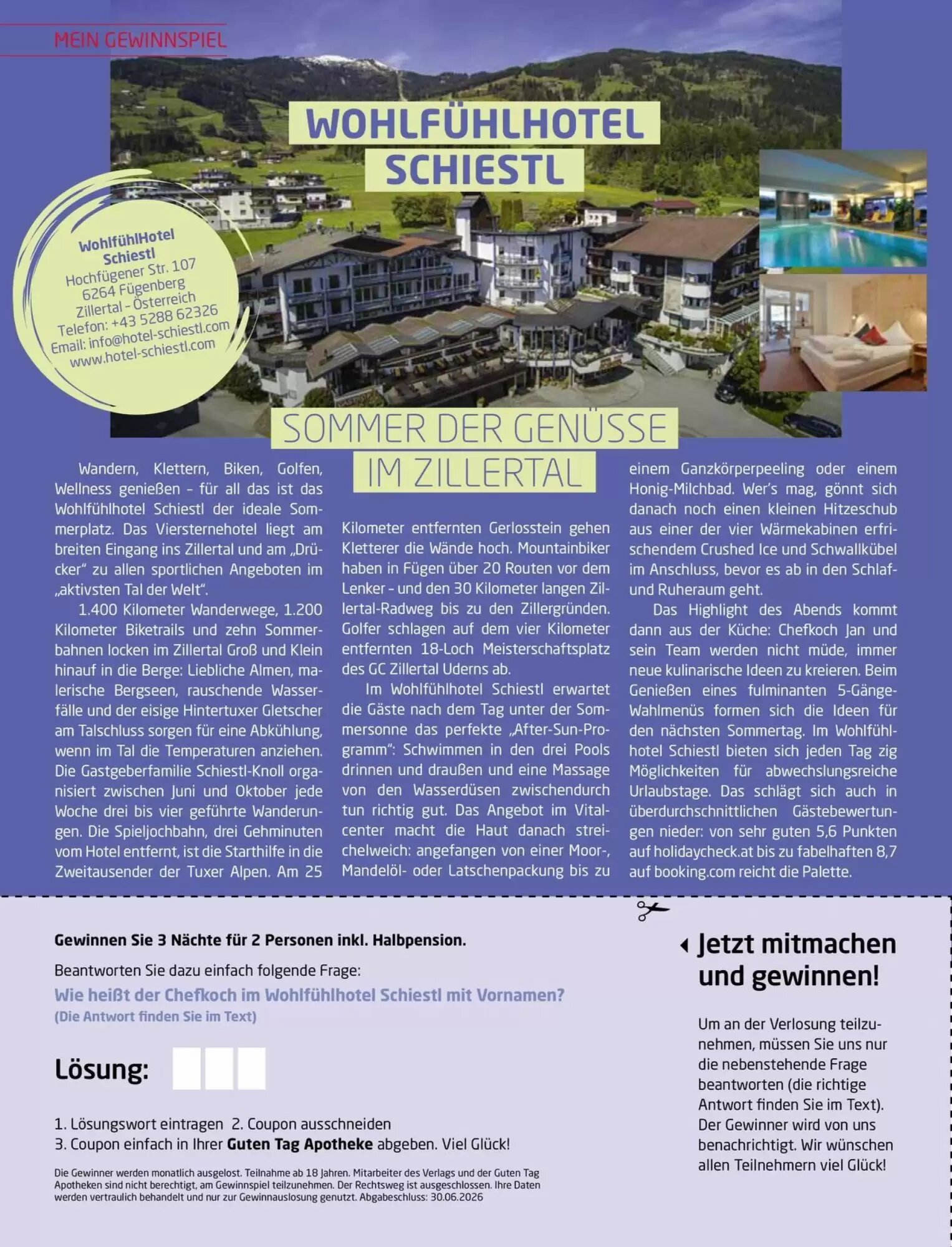 Guten Tag Apotheke Prospekt (ab 09.06.2026) zum Blättern - Seite 26