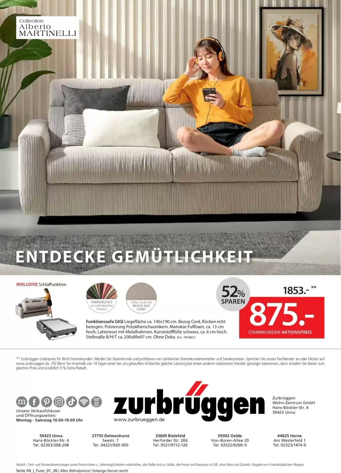 Zurbrüggen Prospekt (ab 10.06.2026) zum Blättern - Seite 4