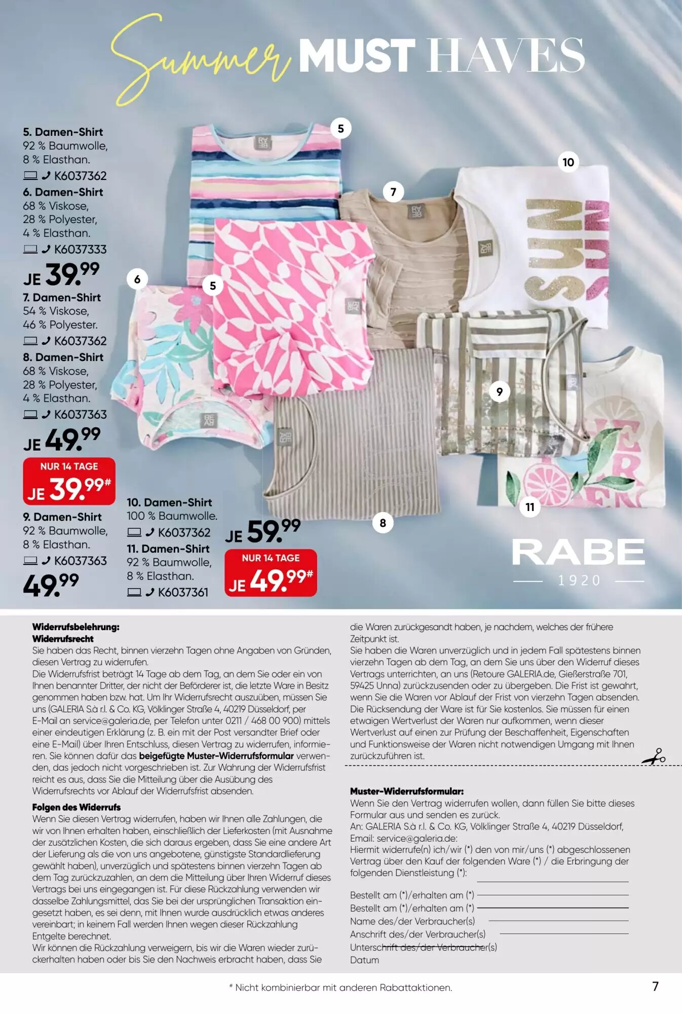 Galeria Prospekt (ab 10.06.2026) zum Blättern - Seite 7