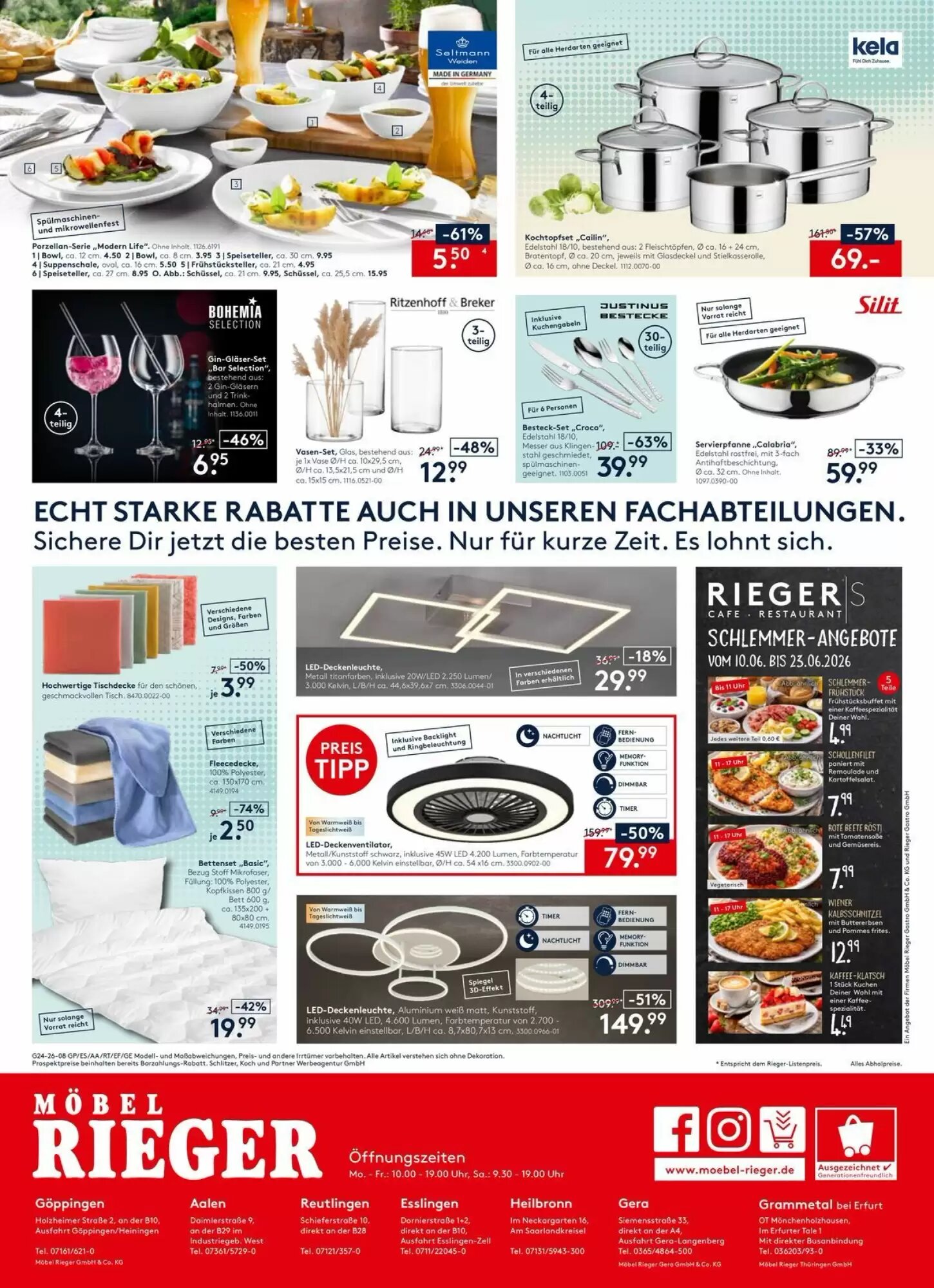 Möbel Rieger Prospekt (ab 10.06.2026) zum Blättern - Seite 10