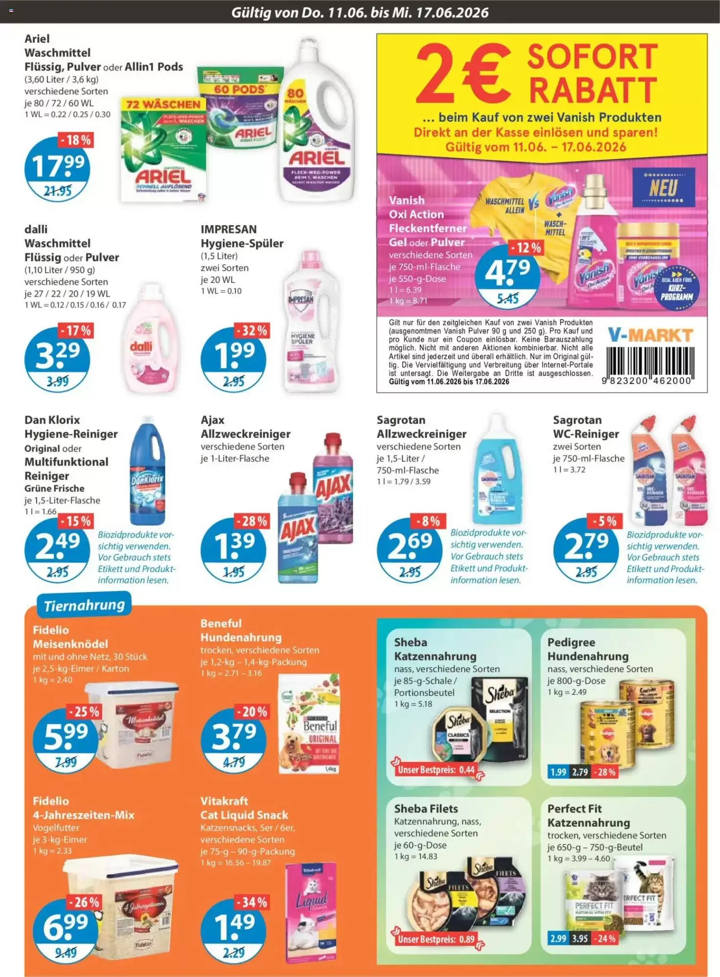 V Markt Prospekt (ab 11.06.2026) zum Blättern - Seite 11