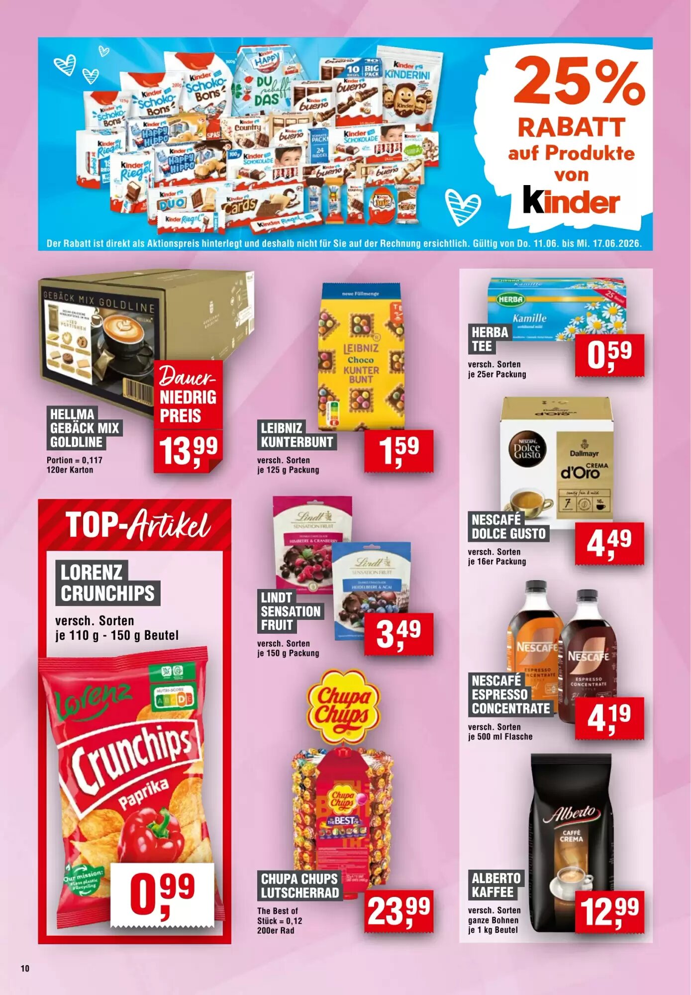 EDEKA Foodservice Prospekt (ab 11.06.2026) zum Blättern - Seite 10