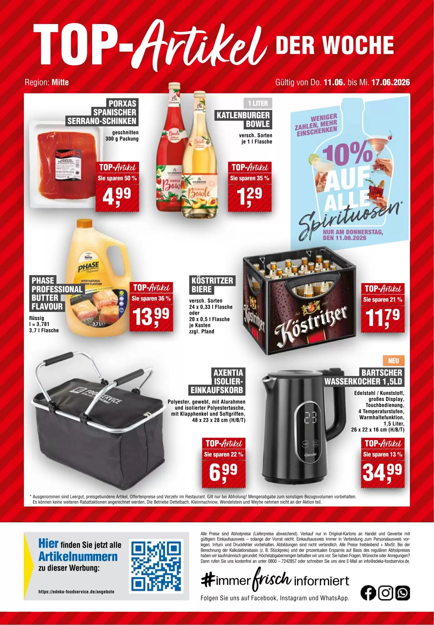 EDEKA Foodservice Prospekt (ab 11.06.2026) zum Blättern - Seite 14