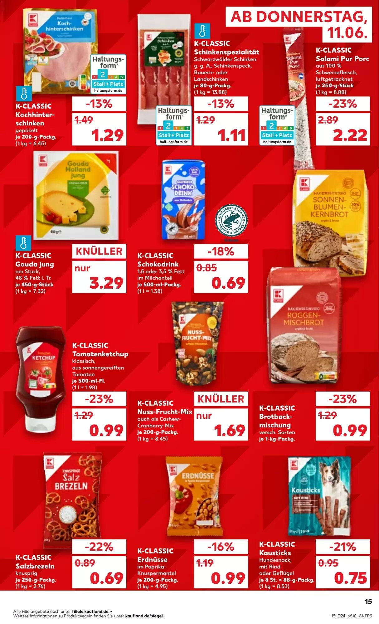 Kaufland Prospekt (ab 11.06.2026) zum Blättern - Seite 15