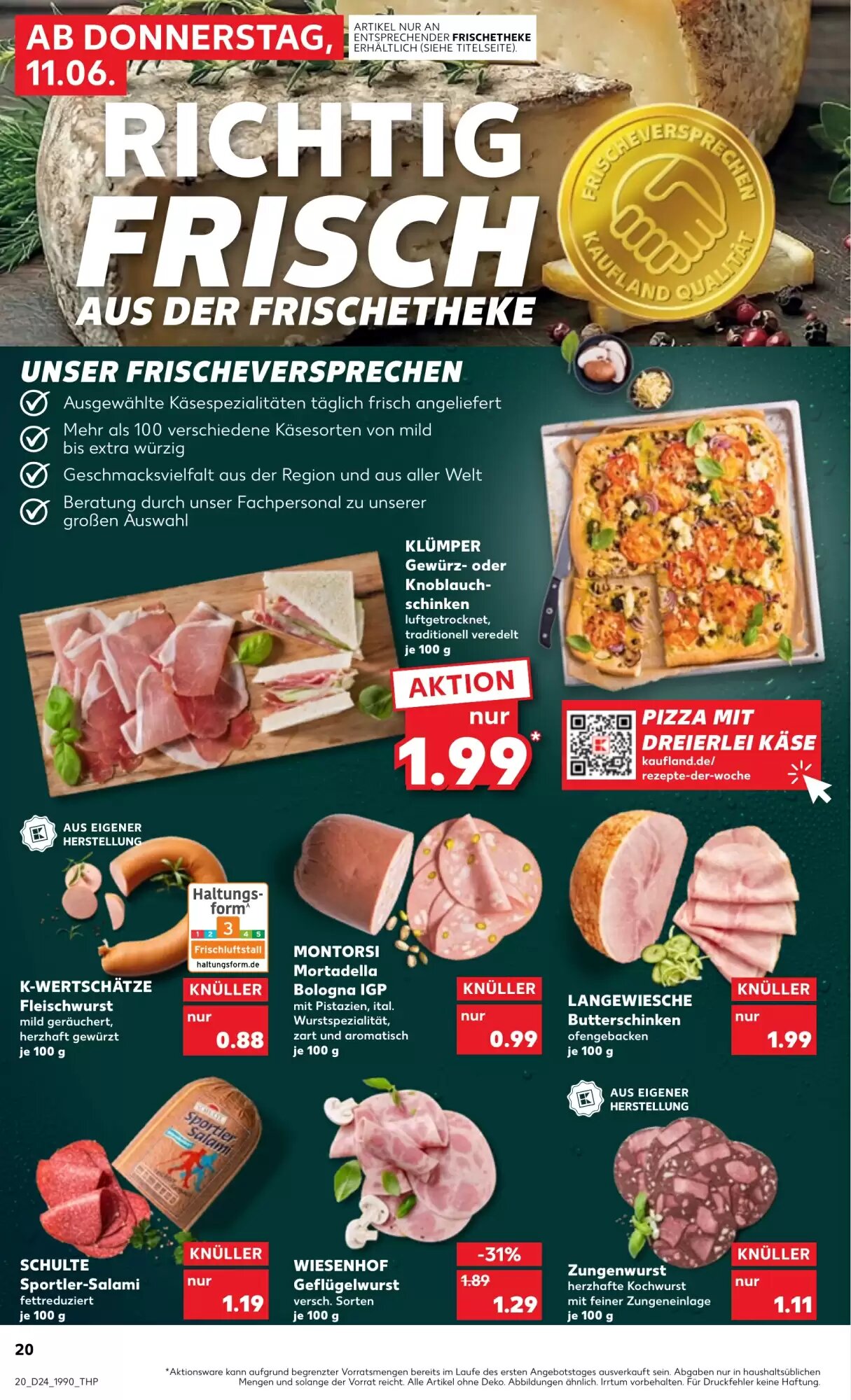 Kaufland Prospekt (ab 11.06.2026) zum Blättern - Seite 20