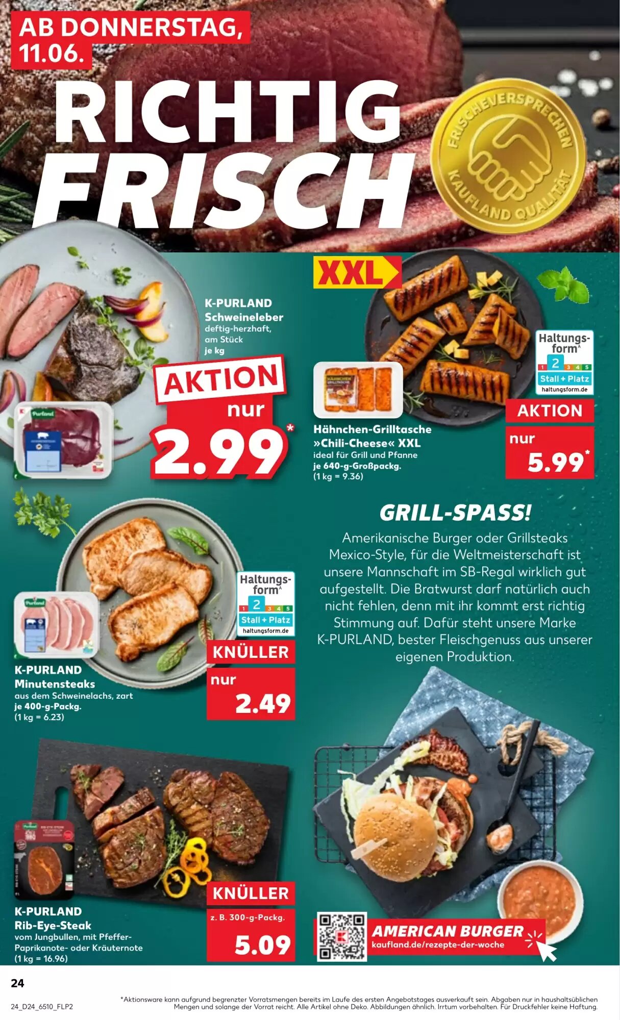 Kaufland Prospekt (ab 11.06.2026) zum Blättern - Seite 24
