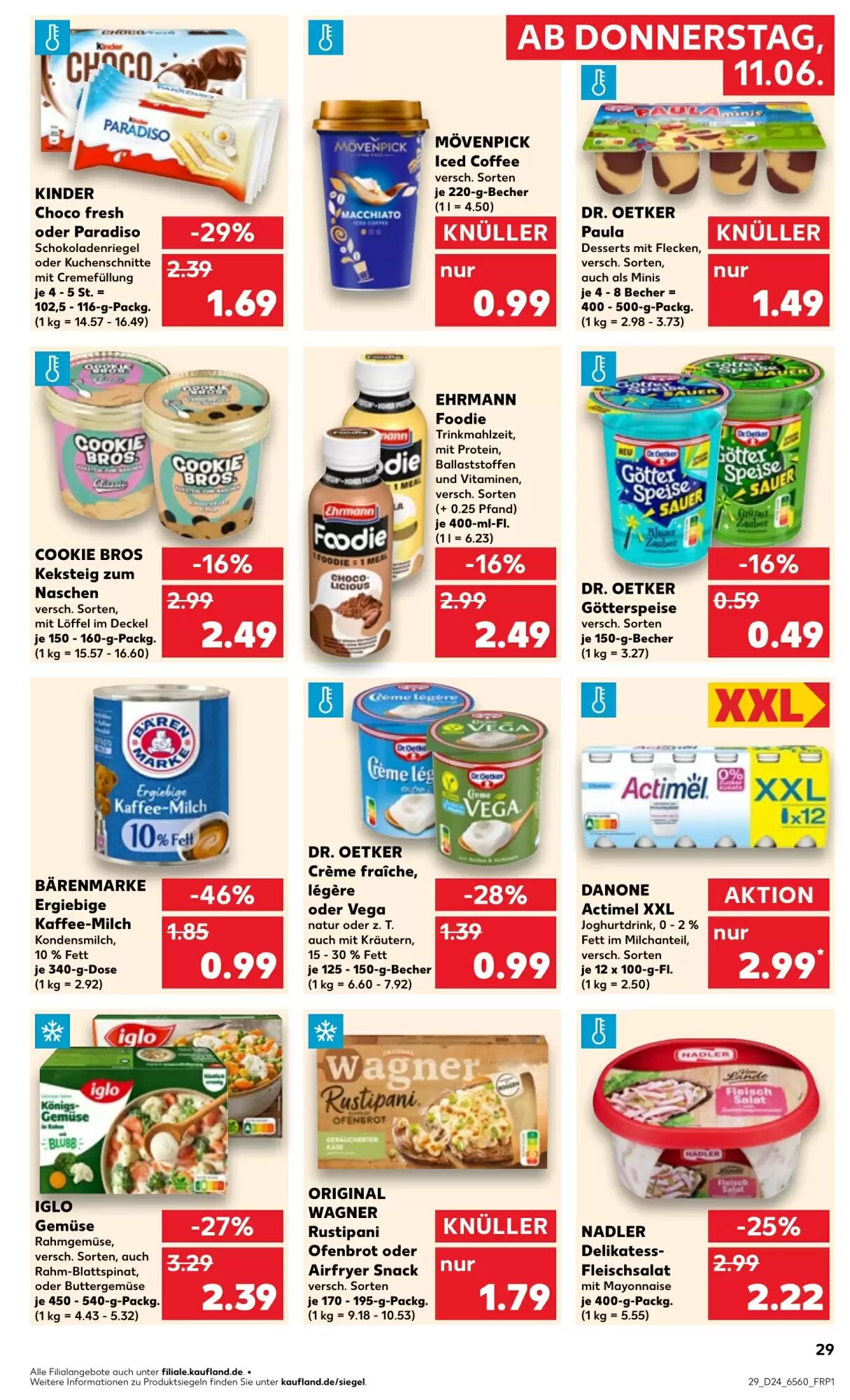 Kaufland Prospekt (ab 11.06.2026) zum Blättern - Seite 29