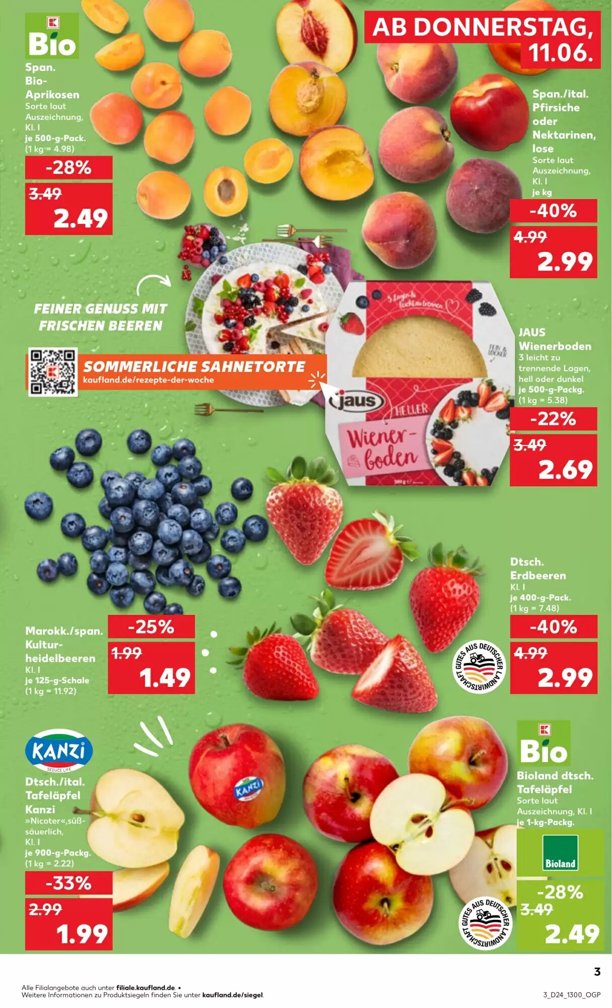 Kaufland Prospekt (ab 11.06.2026) zum Blättern - Seite 3