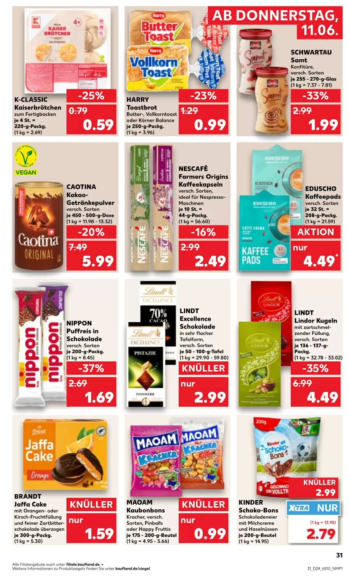 Kaufland Prospekt (ab 11.06.2026) zum Blättern - Seite 31
