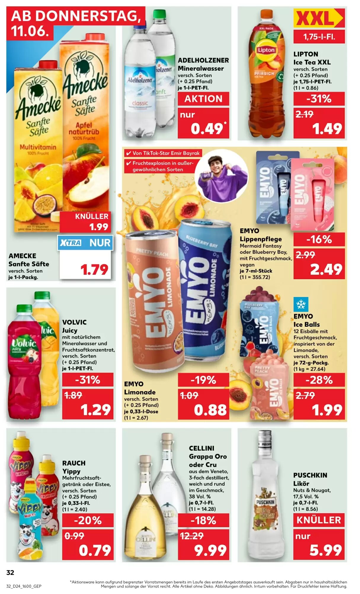 Kaufland Prospekt (ab 11.06.2026) zum Blättern - Seite 32
