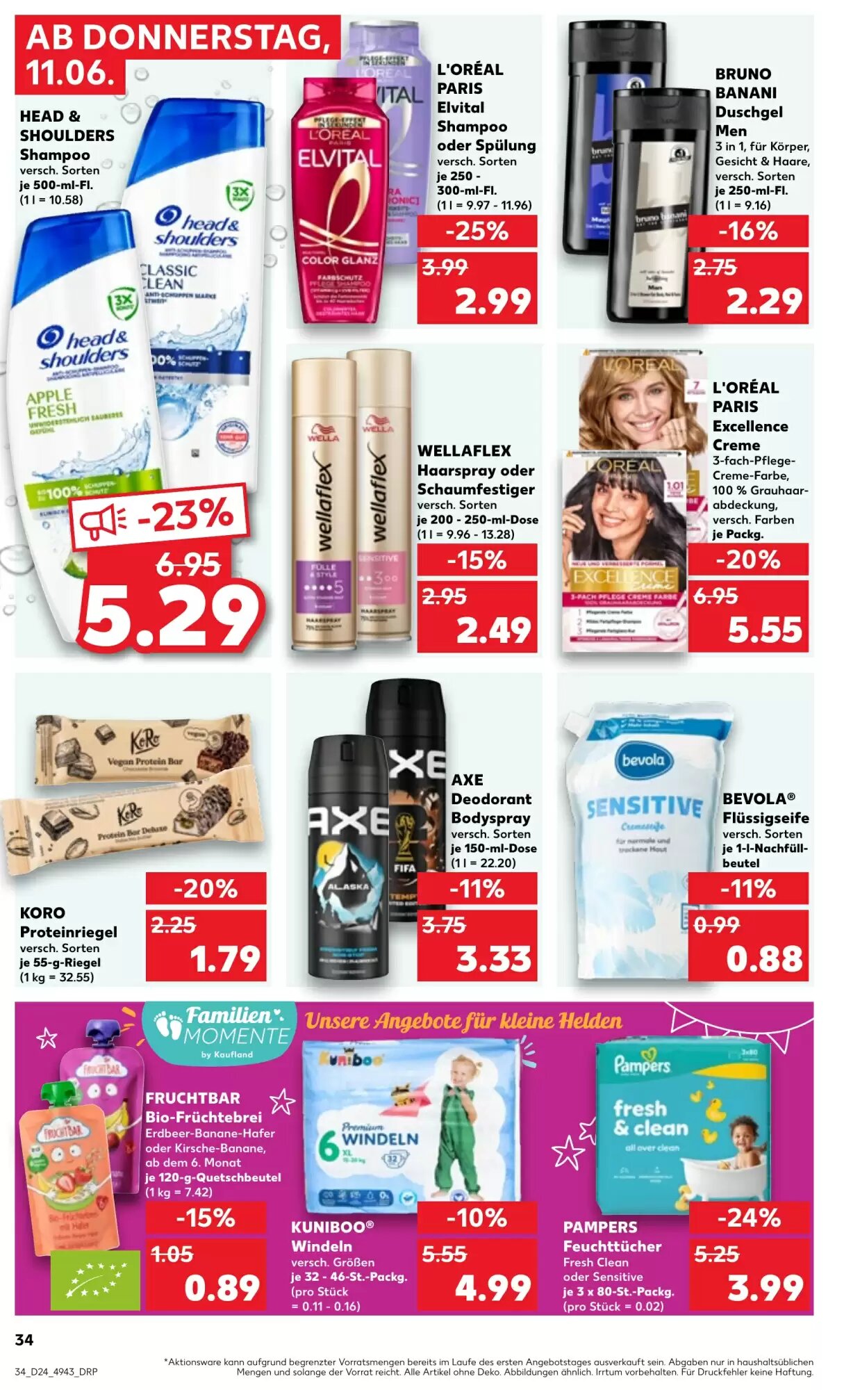 Kaufland Prospekt (ab 11.06.2026) zum Blättern - Seite 34