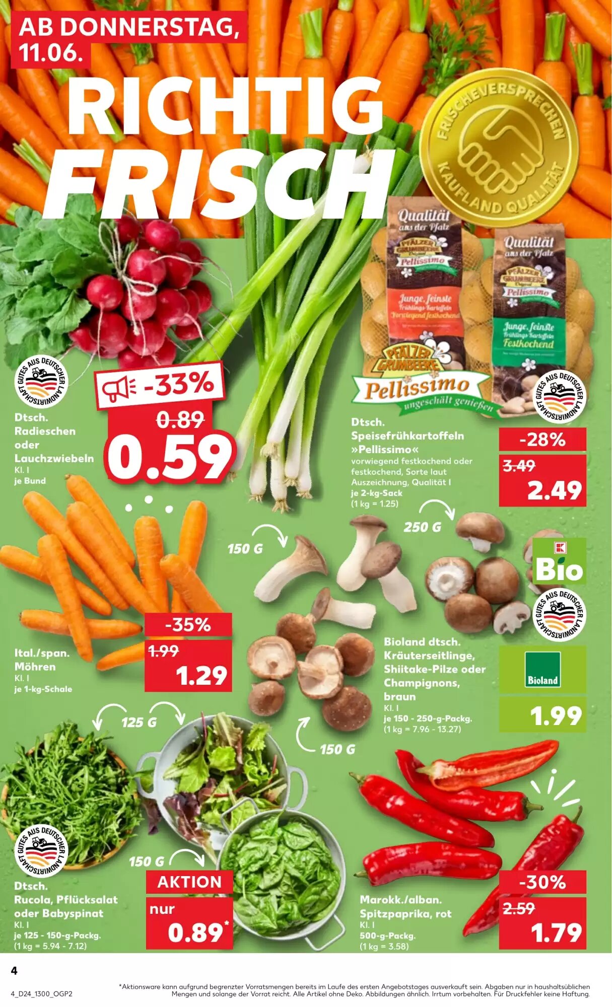 Kaufland Prospekt (ab 11.06.2026) zum Blättern - Seite 4