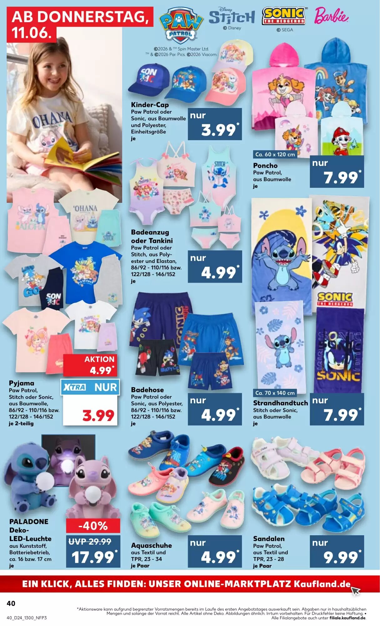Kaufland Prospekt (ab 11.06.2026) zum Blättern - Seite 40