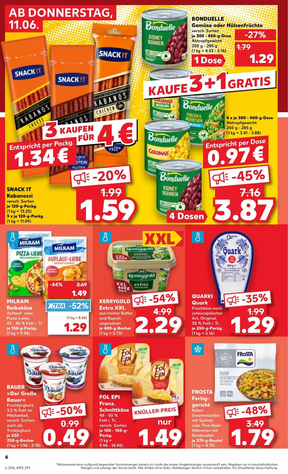 Kaufland Prospekt (ab 11.06.2026) zum Blättern - Seite 6