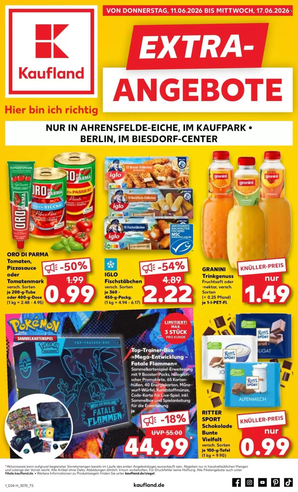 Kaufland Prospekt (ab 11.06.2026) zum Blättern - Seite 1