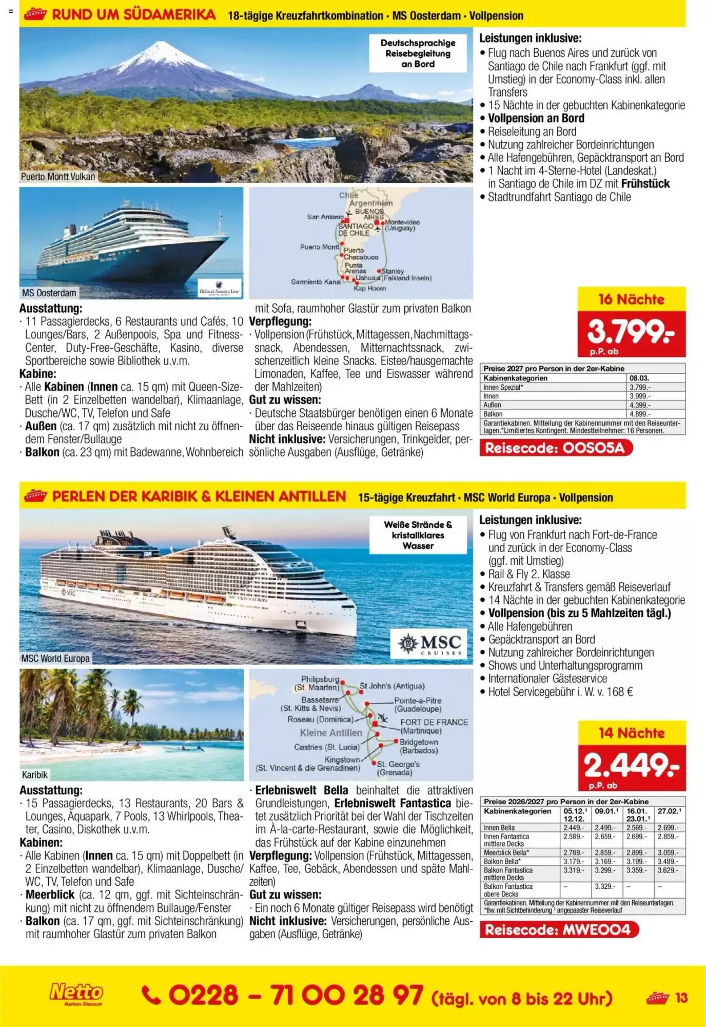 Netto Reisen Prospekt (ab 11.06.2026) zum Blättern - Seite 12