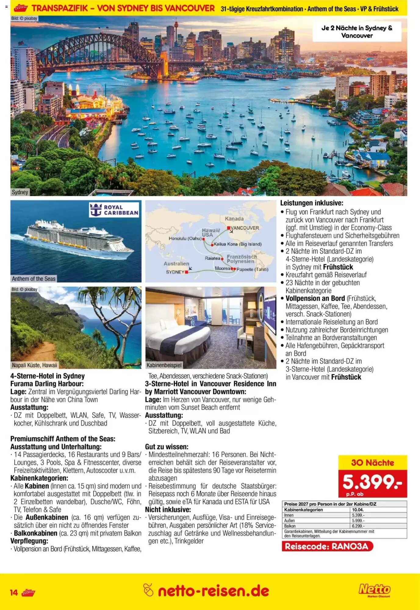 Netto Reisen Prospekt (ab 11.06.2026) zum Blättern - Seite 13