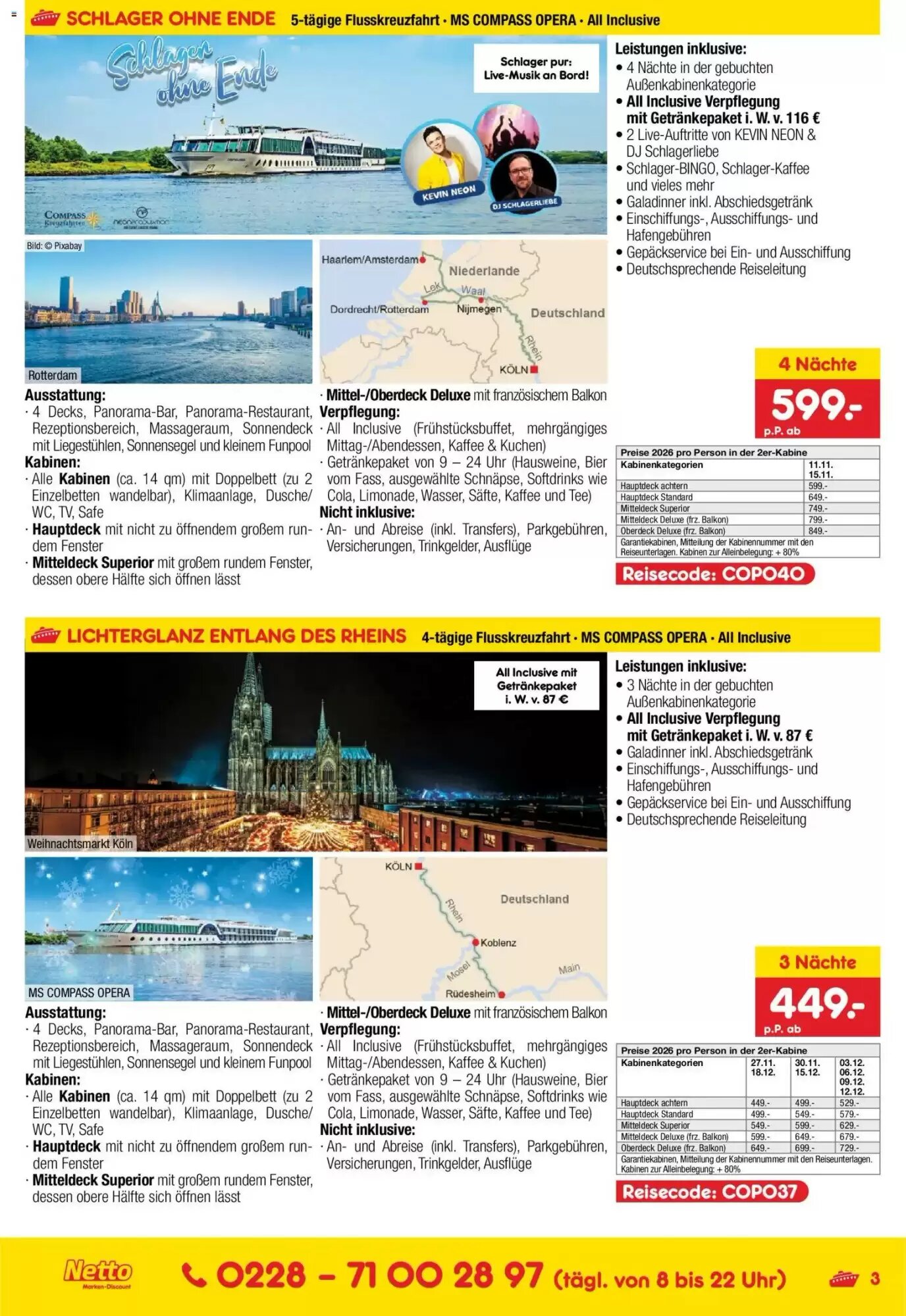 Netto Reisen Prospekt (ab 11.06.2026) zum Blättern - Seite 3