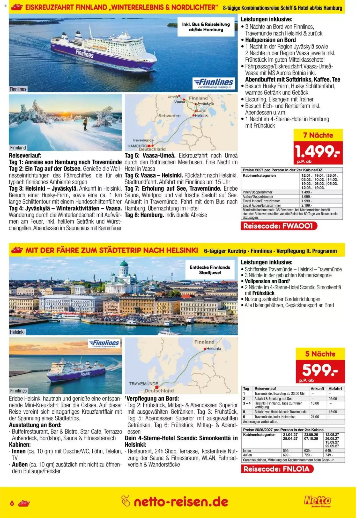 Netto Reisen Prospekt (ab 11.06.2026) zum Blättern - Seite 5