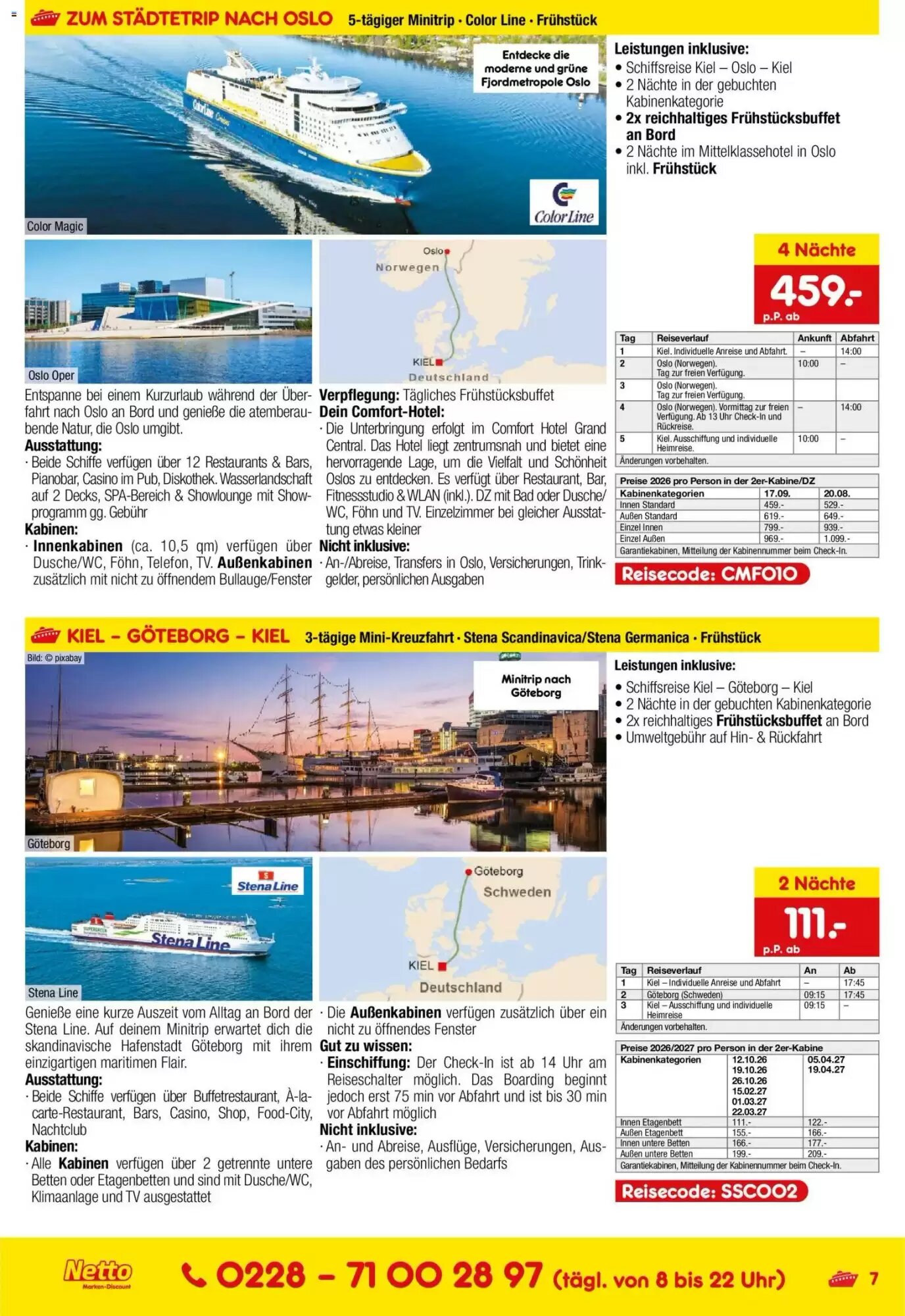 Netto Reisen Prospekt (ab 11.06.2026) zum Blättern - Seite 6