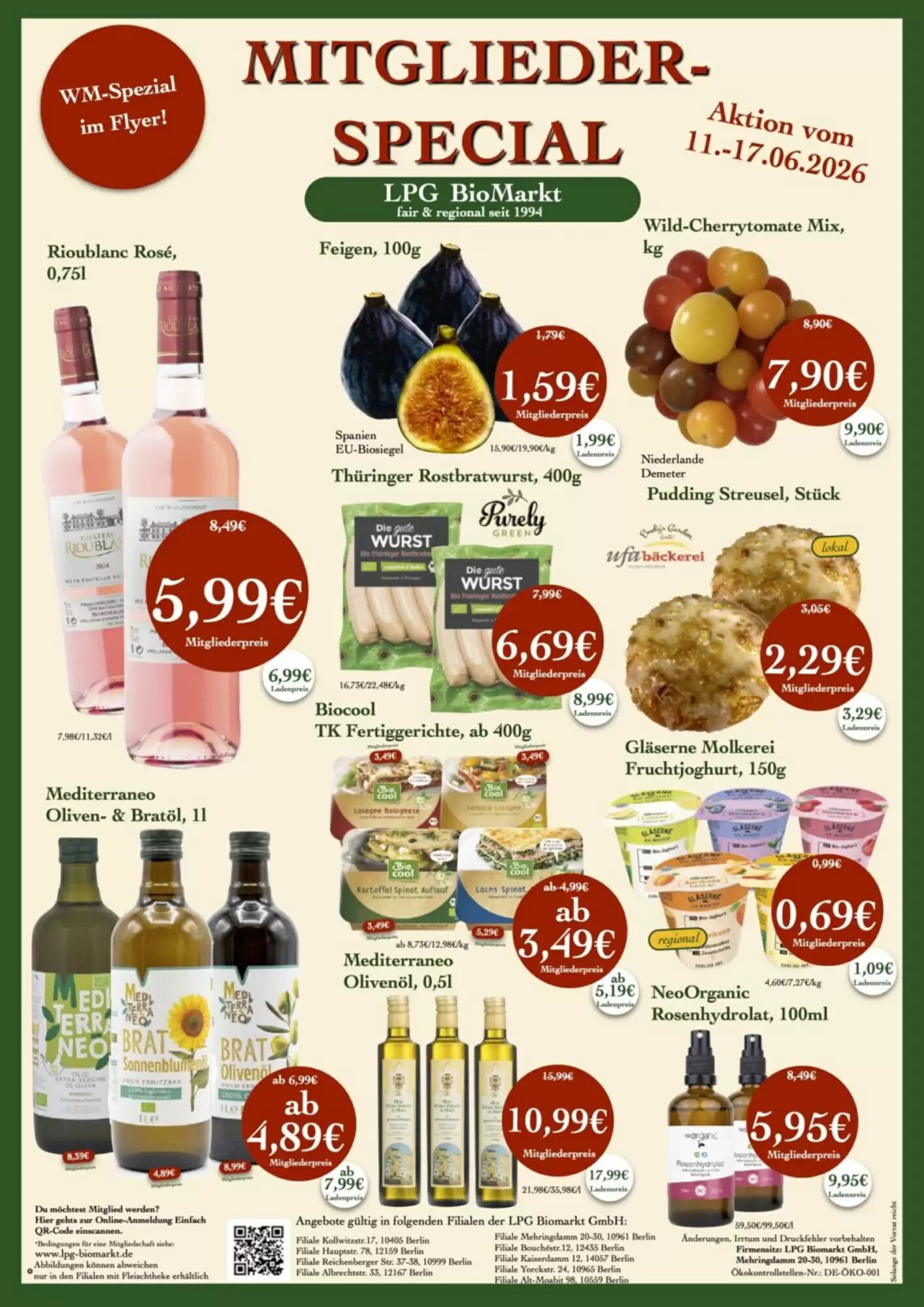 LPG Biomarkt Prospekt (ab 11.06.2026) zum Blättern - Seite 1