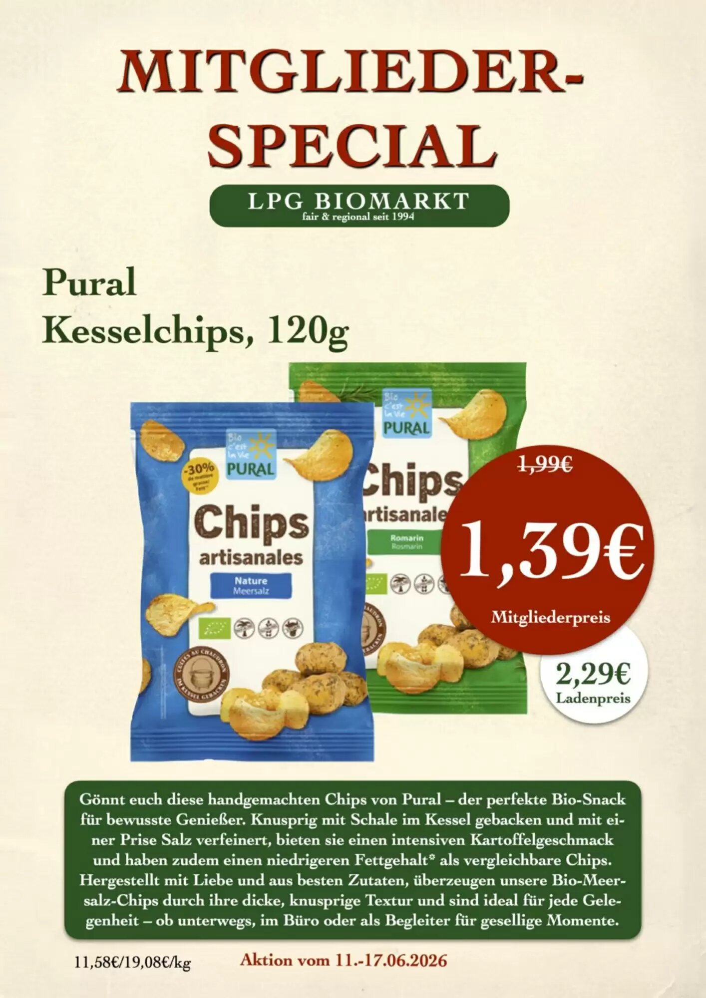 LPG Biomarkt Prospekt (ab 11.06.2026) zum Blättern - Seite 10