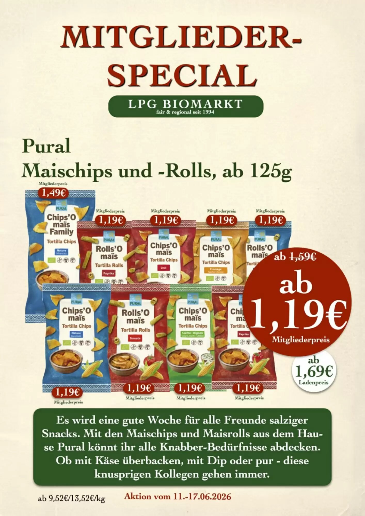 LPG Biomarkt Prospekt (ab 11.06.2026) zum Blättern - Seite 12