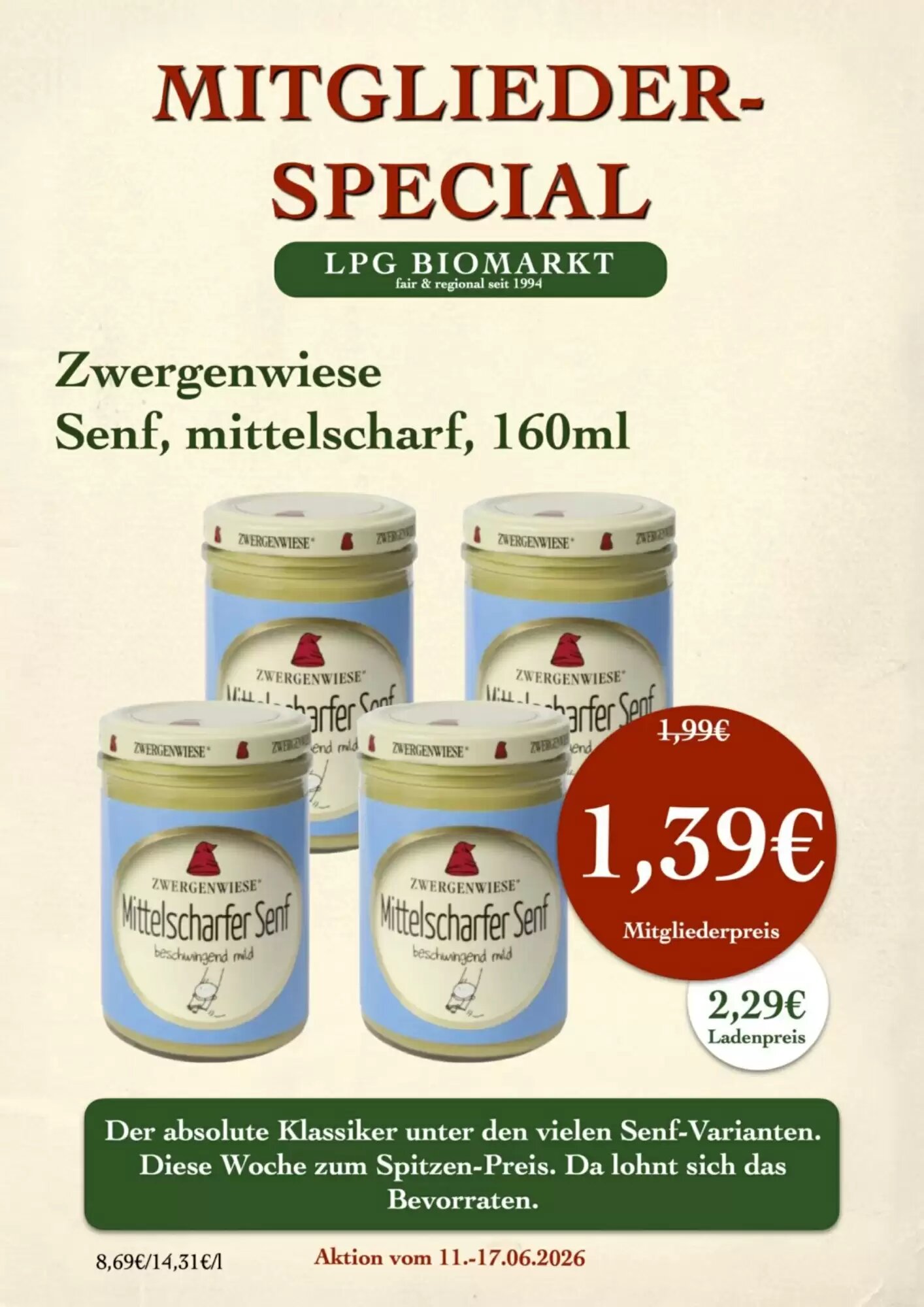 LPG Biomarkt Prospekt (ab 11.06.2026) zum Blättern - Seite 18