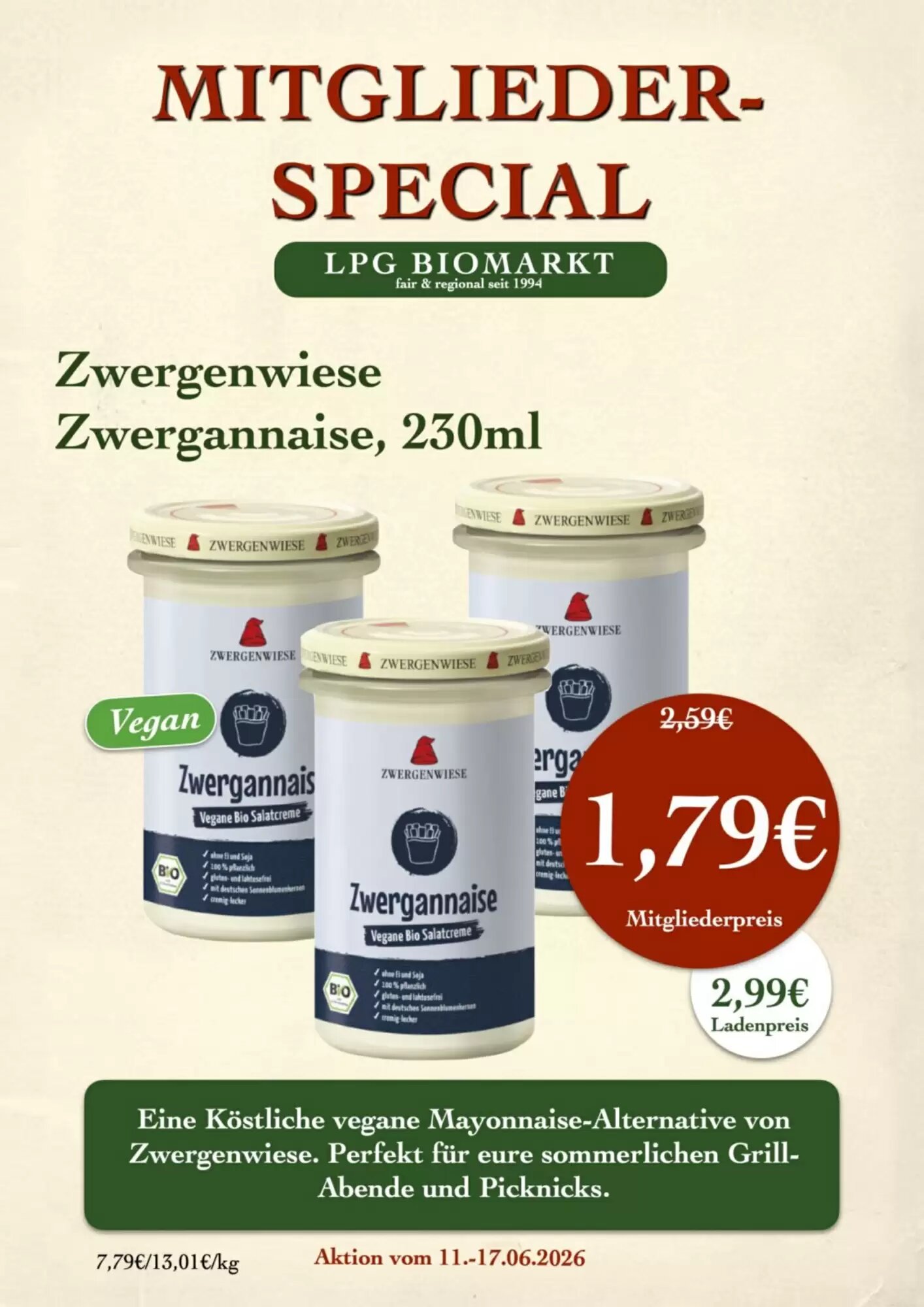 LPG Biomarkt Prospekt (ab 11.06.2026) zum Blättern - Seite 19