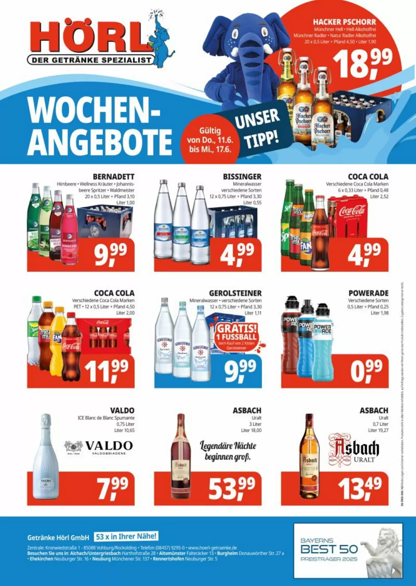 Hörl Getränke Prospekt (ab 11.06.2026) zum Blättern - Seite 2