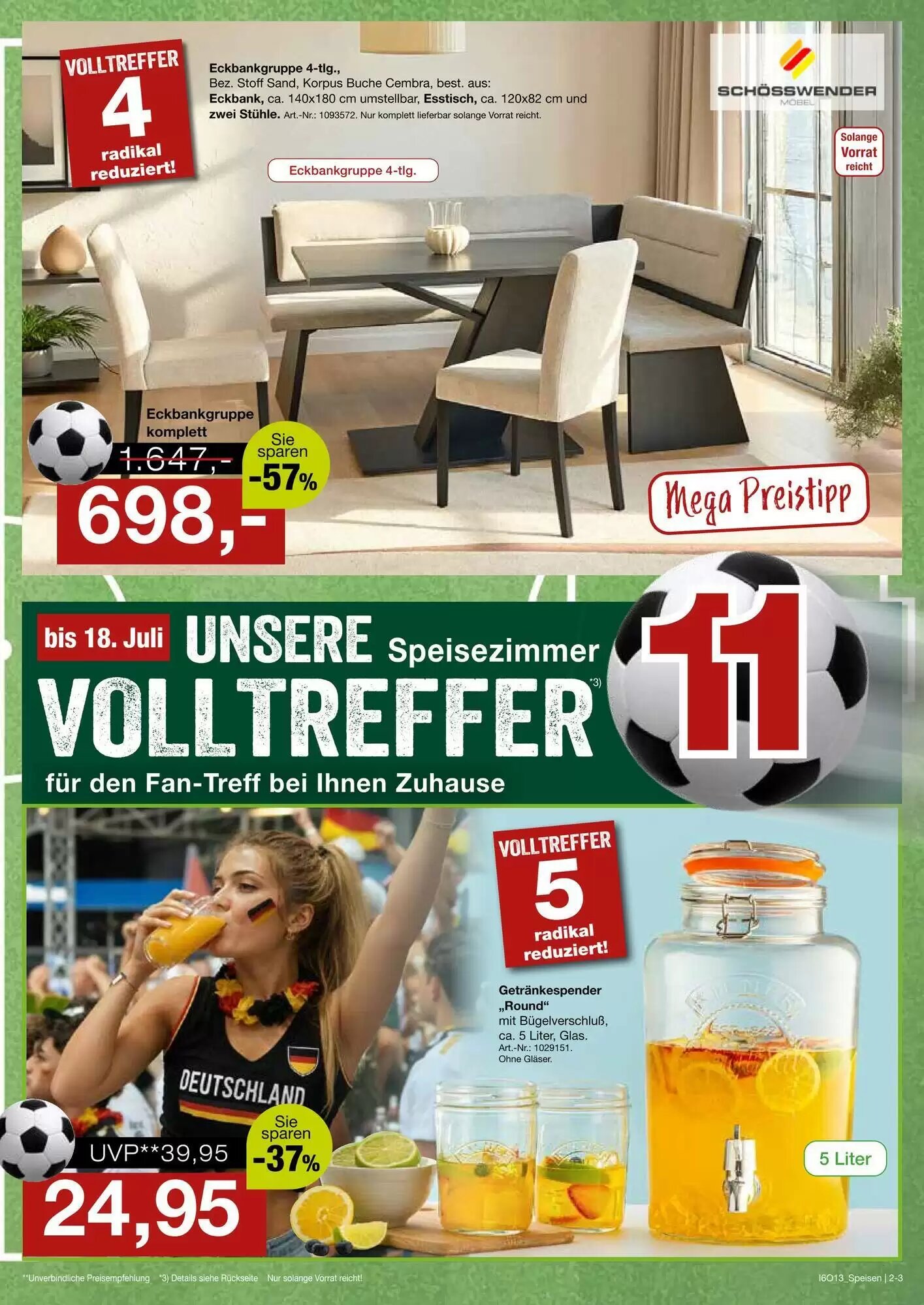 Möbel Inhofer Prospekt (ab 11.06.2026) zum Blättern - Seite 3