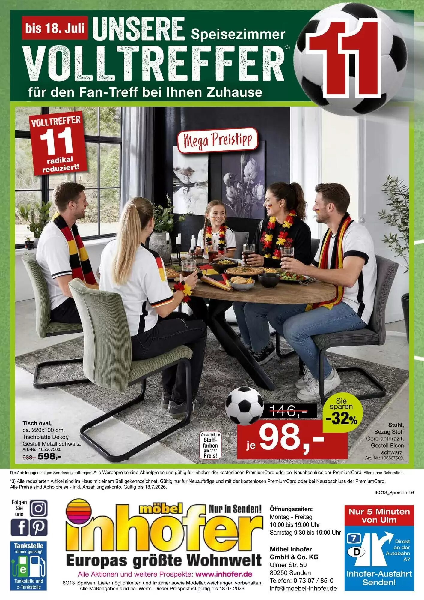 Möbel Inhofer Prospekt (ab 11.06.2026) zum Blättern - Seite 6