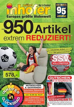 Möbel Inhofer Prospekt (ab 11.06.2026) zum Blättern