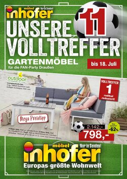 Möbel Inhofer Prospekt (ab 11.06.2026) zum Blättern