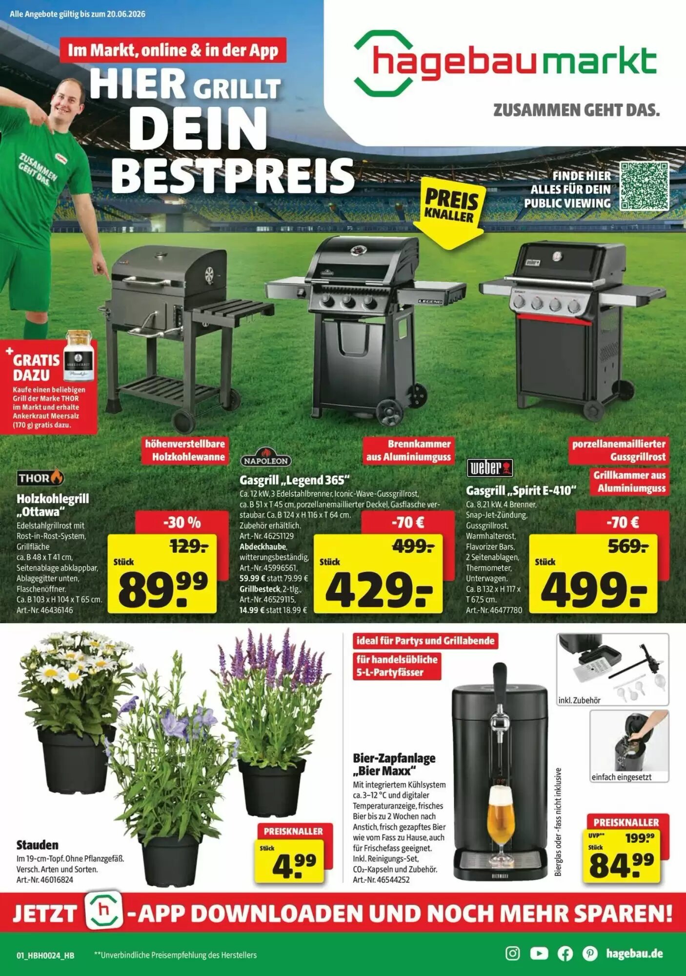 Leitermann Baumarkt Prospekt (ab 12.06.2026) zum Blättern - Seite 1