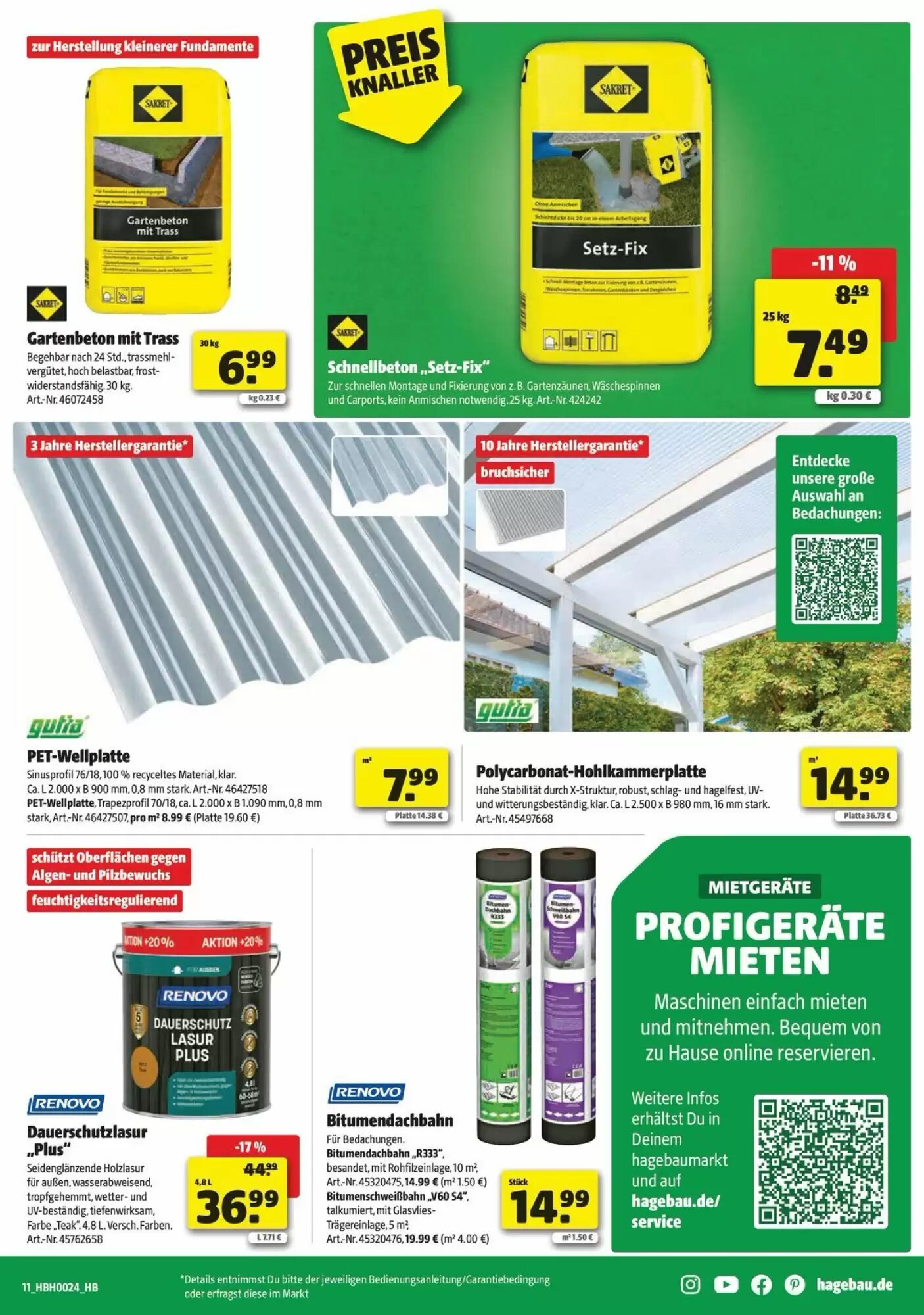 Leitermann Baumarkt Prospekt (ab 12.06.2026) zum Blättern - Seite 11